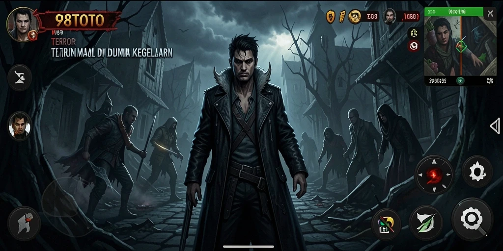 Gameplay seram di 98TOTO memperlihatkan momen menegangkan.