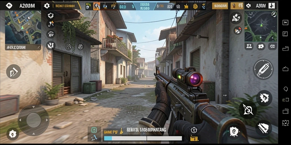 Gameplay A200M dengan grafis memukau dan aksi menegangkan.