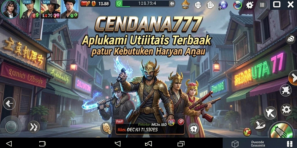 Tampilan antarmuka CENDANA777 yang user-friendly dan minimalis.