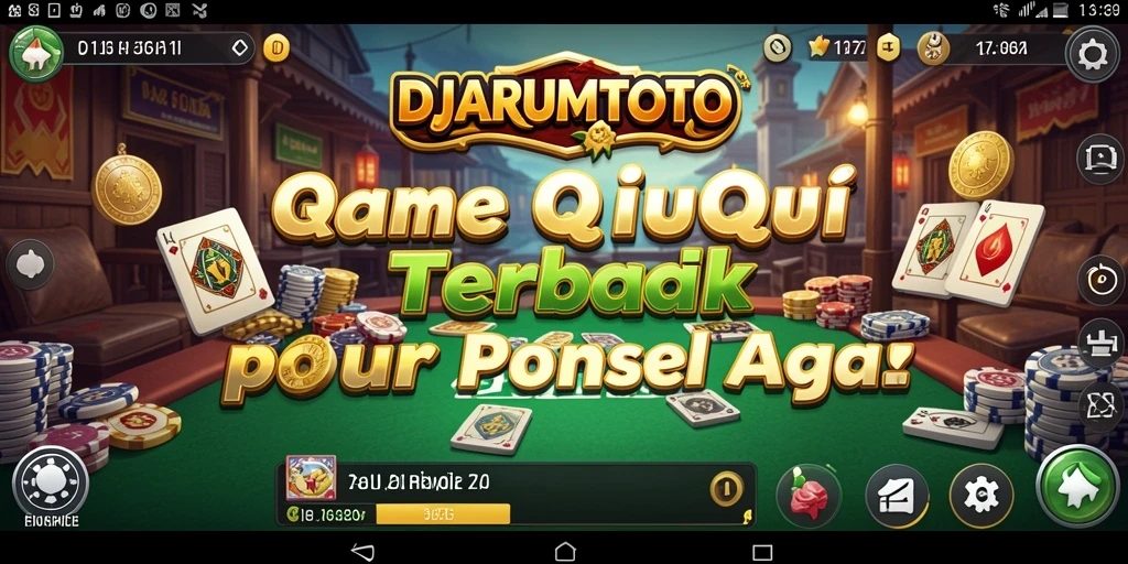 Screenshot DJARUMTOTO menampilkan gameplay QiuQiu yang seru.