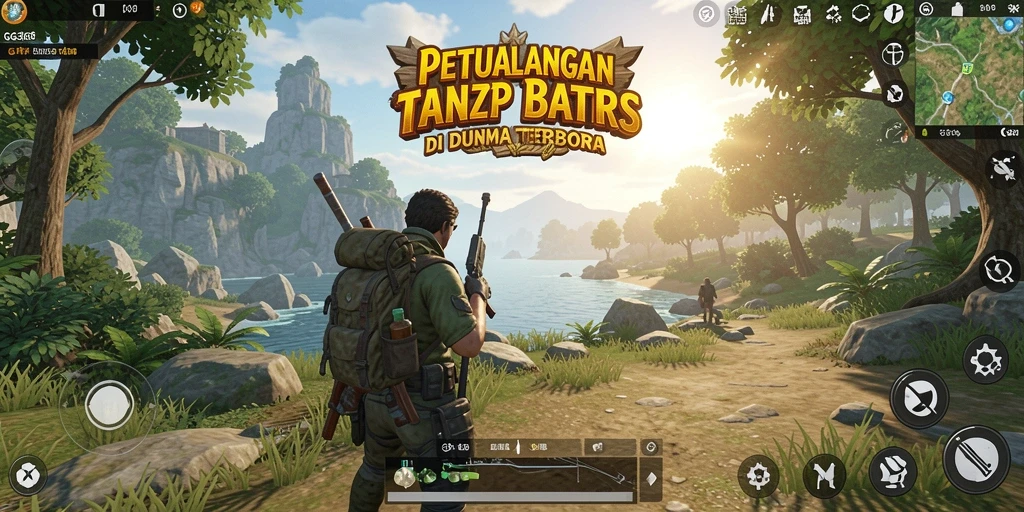Tampilan gameplay GG368 yang menakjubkan dalam dunia Open World.
