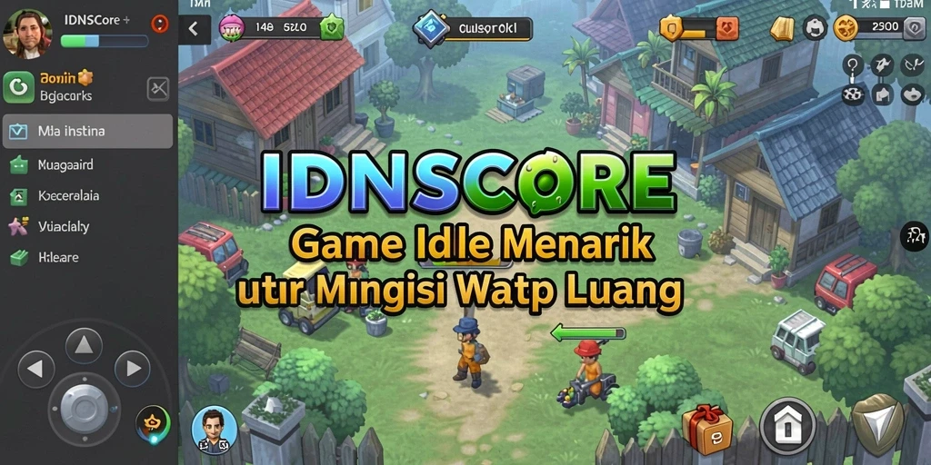 Tampilan menarik dari gameplay <strong>IDNSCORE</strong> yang penuh warna dan interaksi.