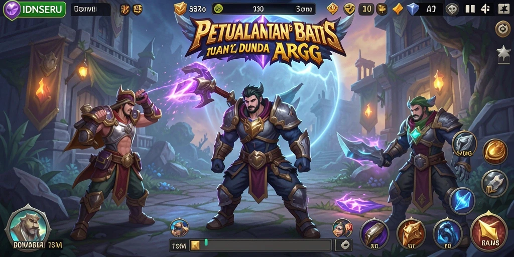 Tangkapan layar <strong>IDNSERU</strong> menampilkan aksi pertarungan yang mendebarkan dan grafis yang memukau.