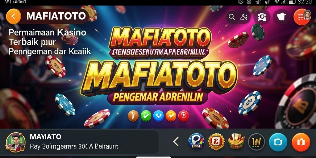 Tampilan gameplay MAFIATOTO yang mengesankan dan mendebarkan.