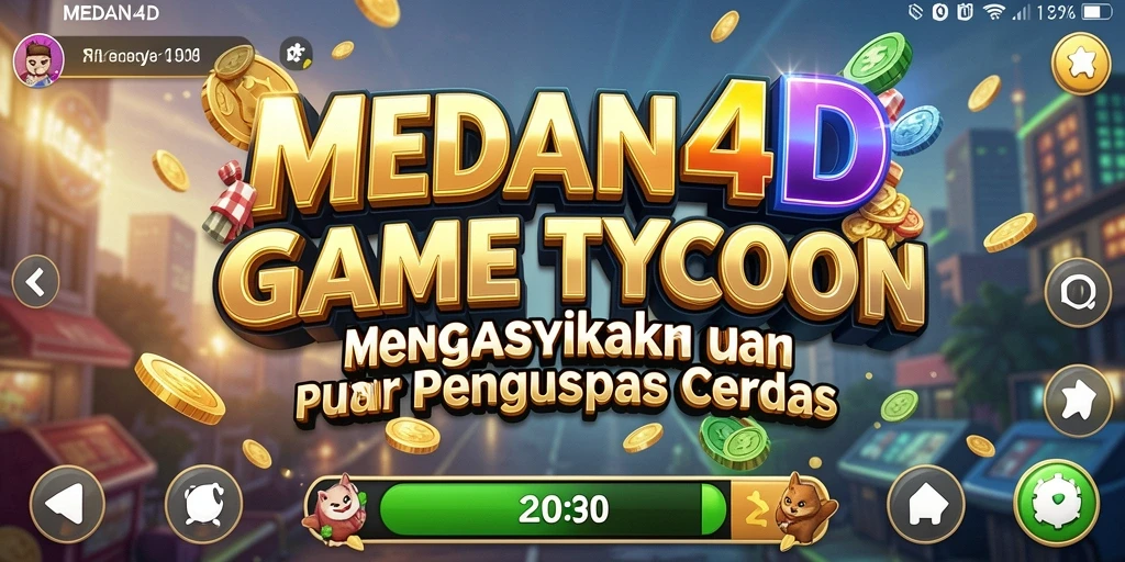 Tangkapan layar menunjukkan gameplay Tycoon yang seru dan interaktif.