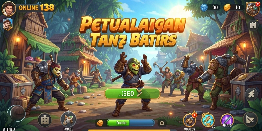 Tampilan gameplay <strong>ONLINE138</strong> yang penuh petualangan dan tantangan.