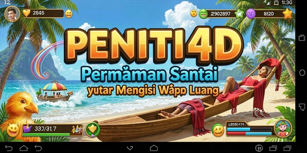 Tampilan gameplay <strong>PENITI4D</strong> yang ceria dan mengasyikkan.