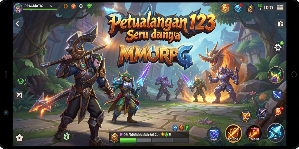 Tampilan gameplay seru di dunia <strong>PRAGMATIC123</strong> dengan pertarungan epik.