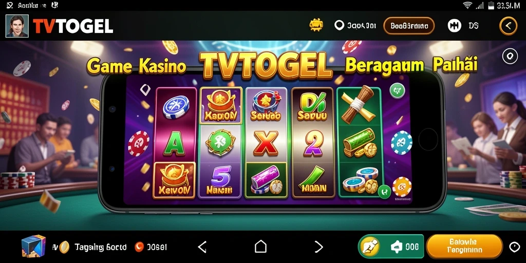 Tampilan menarik dari gameplay TVTOGEL yang memikat.